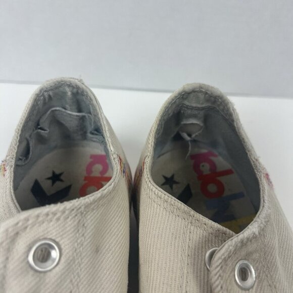 Converse CTAS Lift Ox Pink Tan Rainbow Platform Sneakers‎ Shoes Women’s US 11 - Picture 3 of 9
